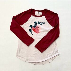 Tea Collection Strawberry Raglan
